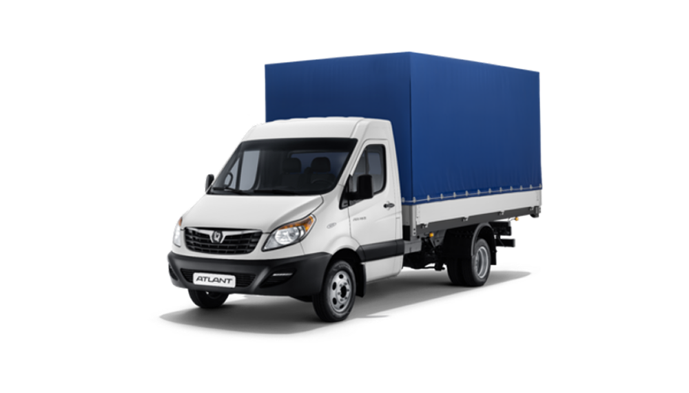 Sollers Atlant Бортовая платформа с тентом белый #1