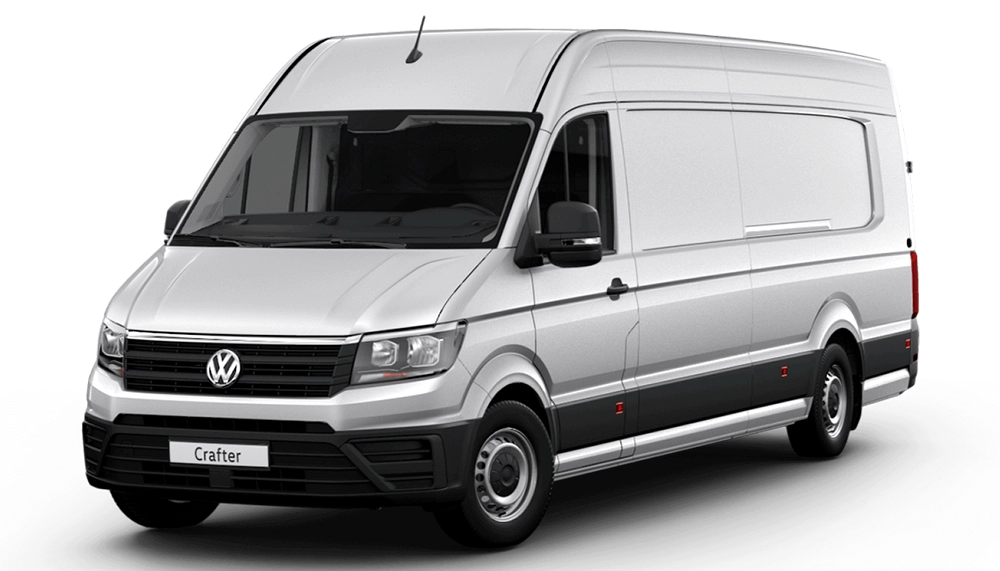 Volkswagen Crafter белый #1