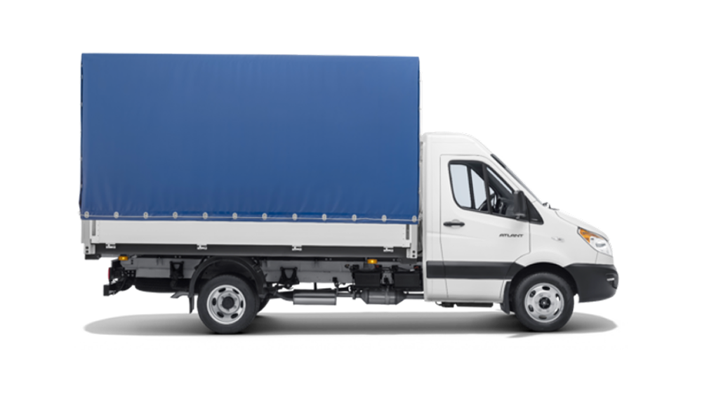 Sollers Atlant Бортовая платформа с тентом белый #3