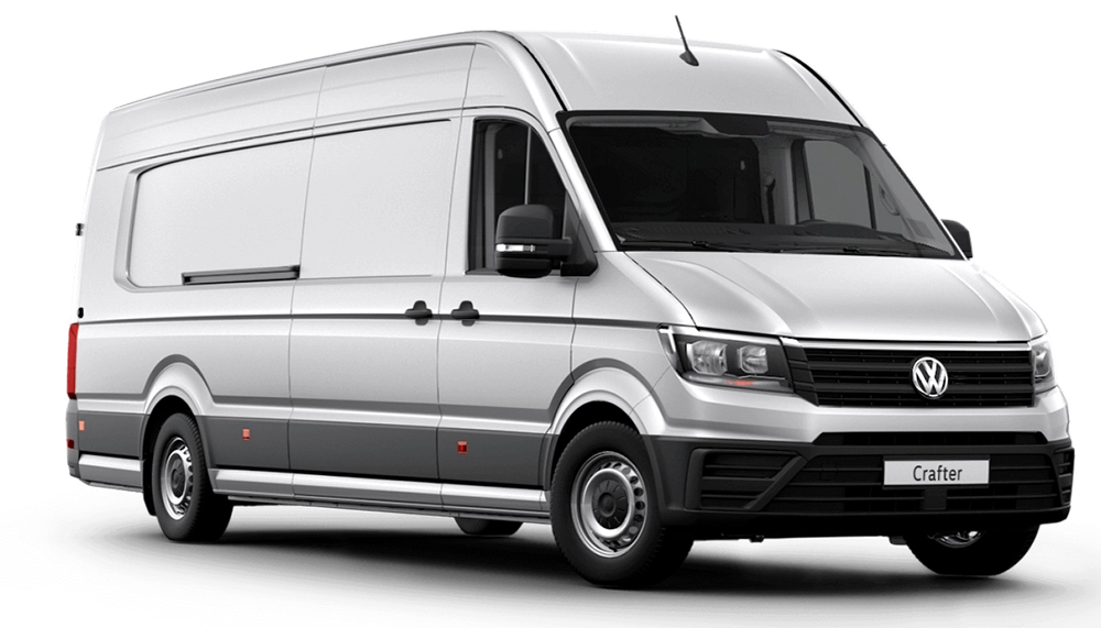 Volkswagen Crafter белый #2