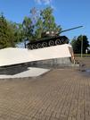 Памятник танкистам танк Т-34 1082