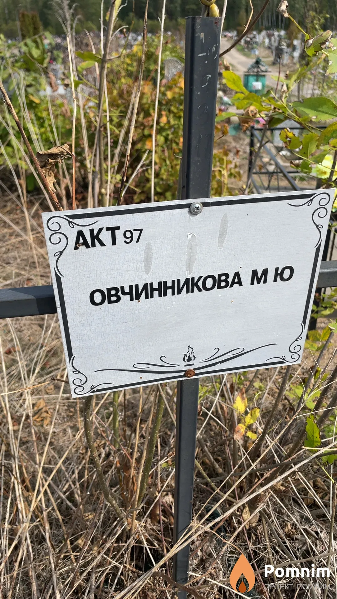 Овчинникова М Ю