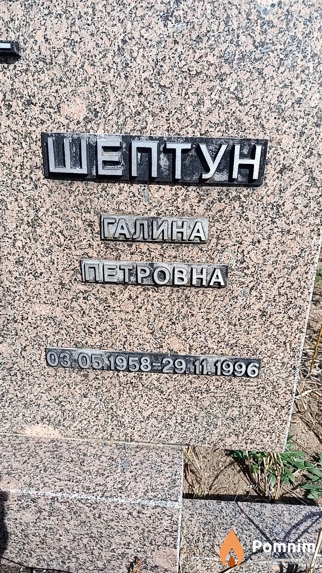Шептун Галина Петровна