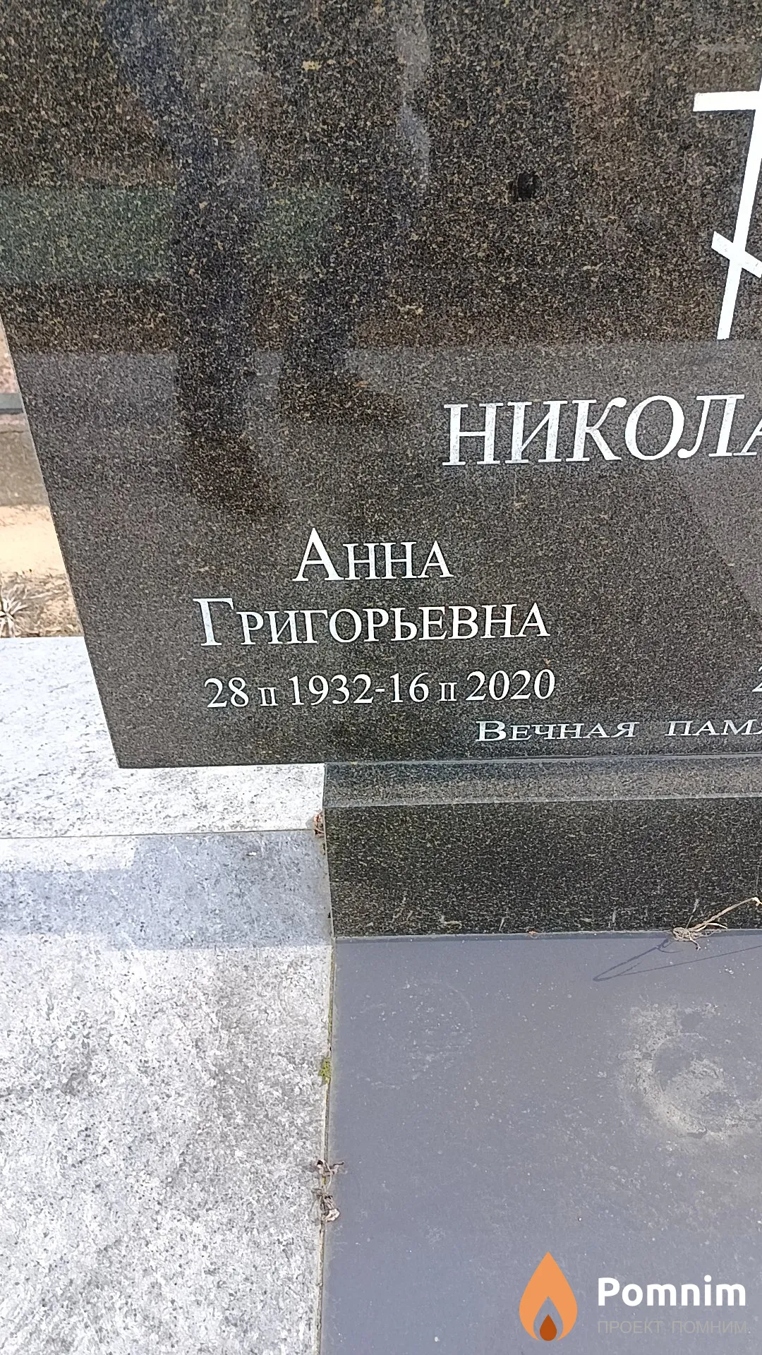 Николаеня Анна Григорьевна