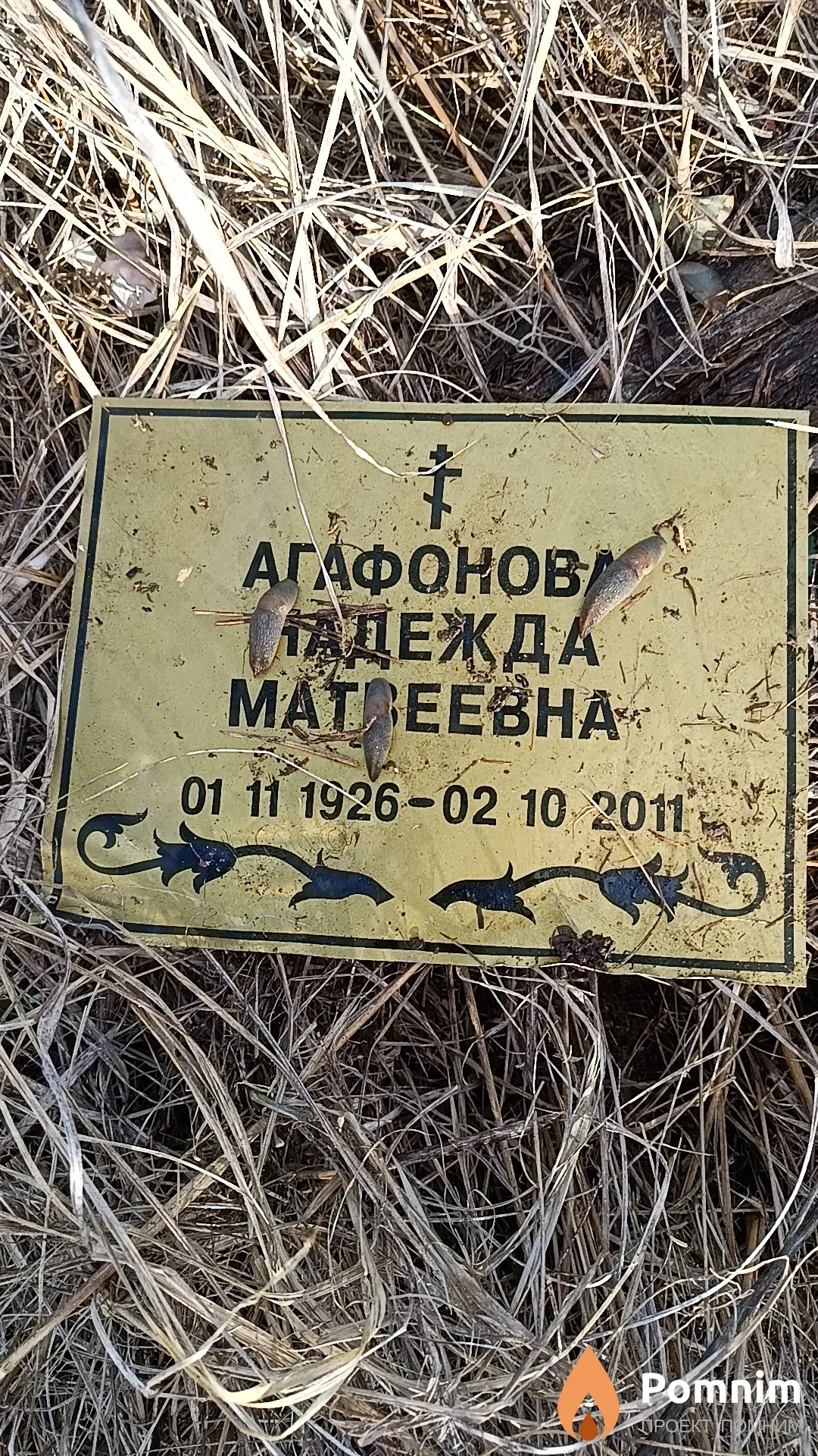 Агафонов Надежда Матвеевна