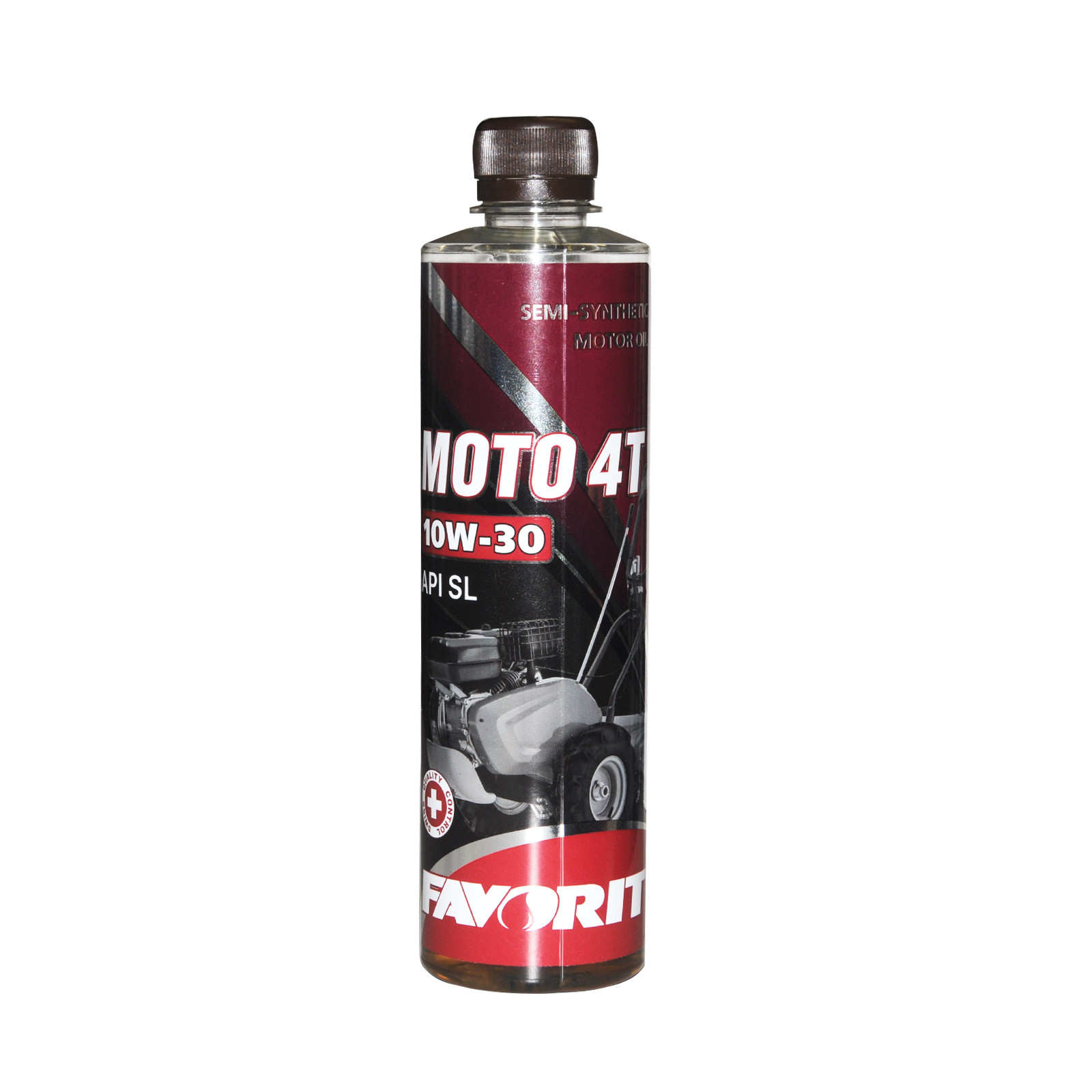FAVORIT MOTO 4-T SAE 10W-30 API SL/ Масло моторное полусинтетич. для четырехтактных двигателей 0,42л