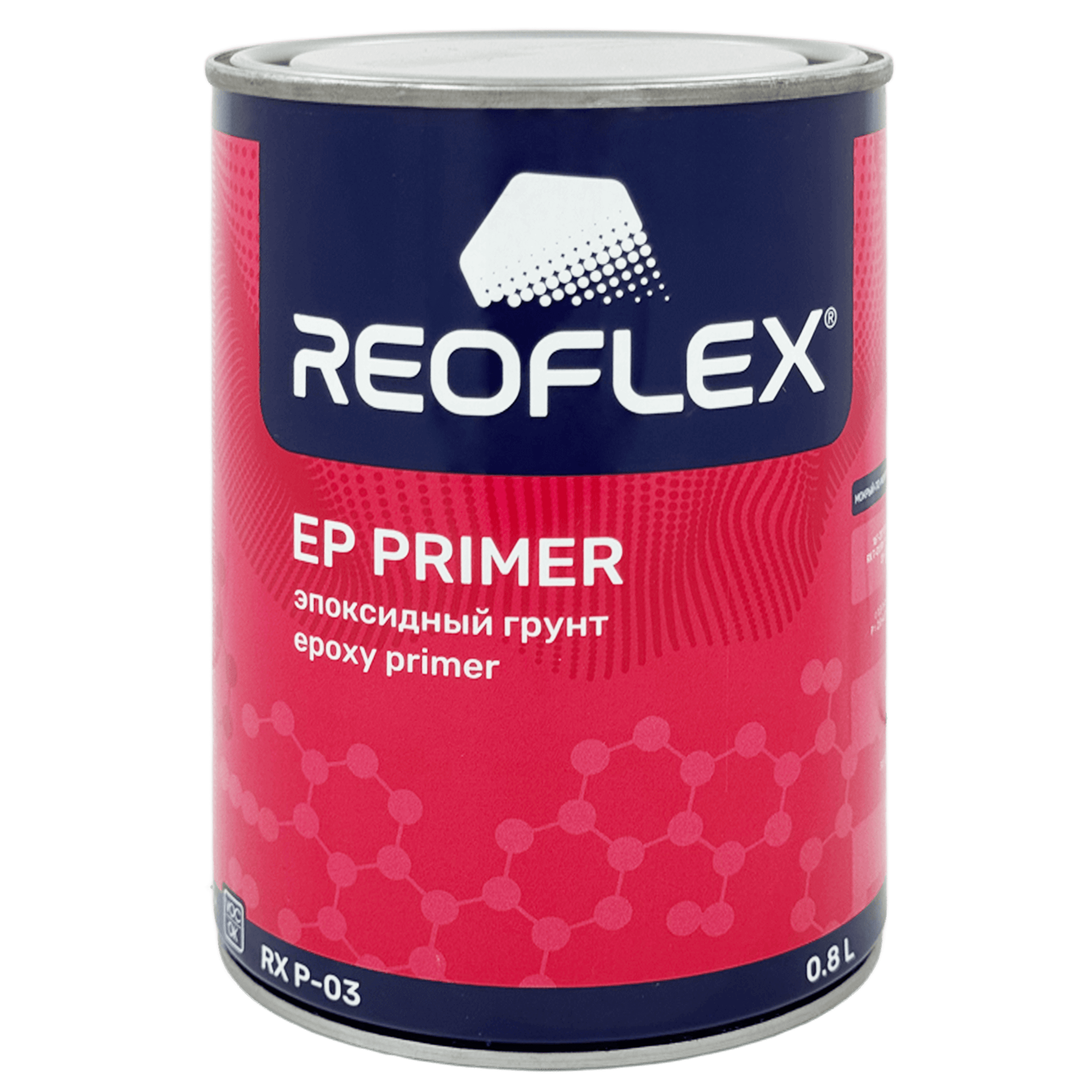 REOFLEX RX P-03 EP Primer Грунт эпоксидный белый 0,8л + 0,16л (RX H-33/02)