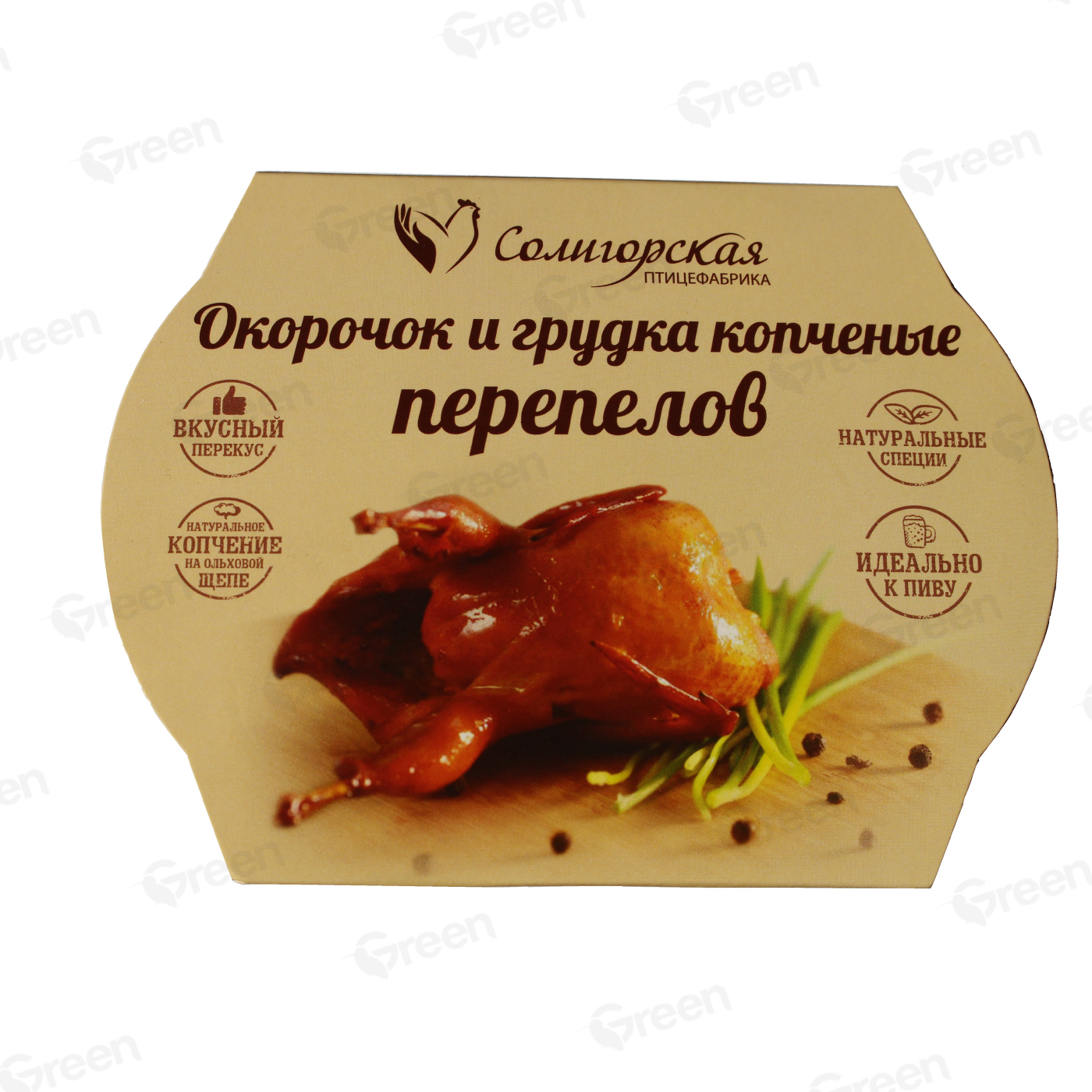 Продукт из мяса перепелов в/к Ассорти Классическое фас, 150г купить с  доставкой в Минске - Green