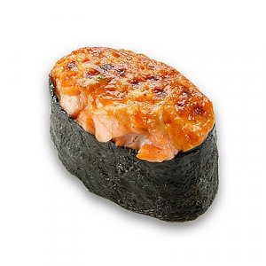 Запеченный гункан с лососем, СушиМания - Гомель
