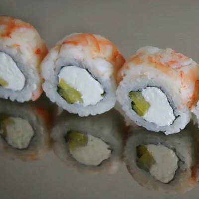 Заказать Урамаки с креветкой и перрцем, WOK & SUSHI - Гродно