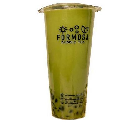 Заказать Молочный чай Матча 0.5л, Formosa Bubble Tea (ТЦ Galileo)
