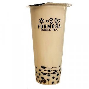 Черный молочный чай 0.5л, Formosa Bubble Tea (ТЦ Galleria)