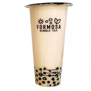 Зеленый молочный чай 0.5л, Formosa Bubble Tea (ТЦ Galleria)