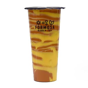 Тайский чай с кремом 0.7л, Formosa Bubble Tea (ТЦ Dana Mall)