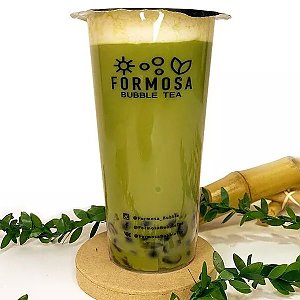 Матча с кремом 0.5л, Formosa Bubble Tea (ТЦ Dana Mall)