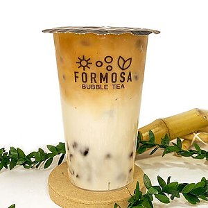 Кокосовый Айс Латте 0.5л, Formosa Bubble Tea (ТЦ Dana Mall)