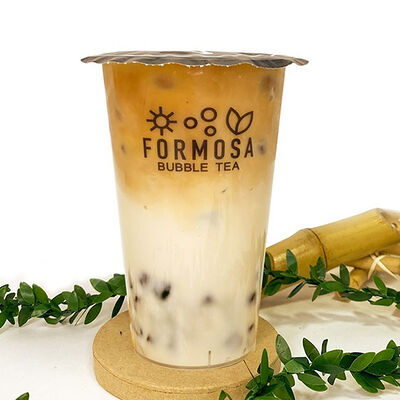 Заказать Кокосовый Айс Латте 0.5л, Formosa Bubble Tea (ТЦ Galleria)