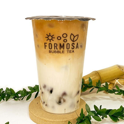 Заказать Карамельный Айс Латте 0.5л, Formosa Bubble Tea - Гродно