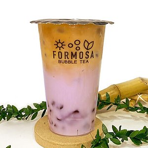 Таро Айс Латте 0.5л, Formosa Bubble Tea (ТЦ Dana Mall)