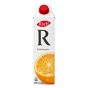 Rich апельсиновый сок 1л, KAPIBARA - Гродно