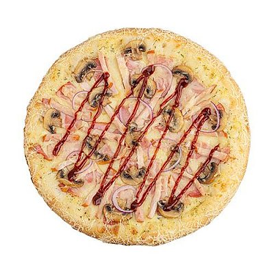 Заказать Пицца Чикен Барбекю на пышном тесте 30см, Суши WOK - Полоцк