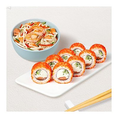 Заказать Бизнес-ланч Морской M, Суши WOK - Полоцк