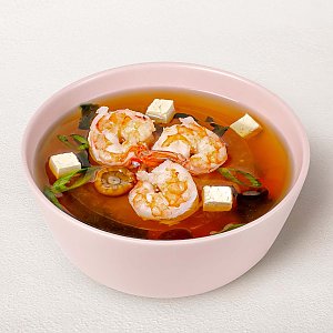 Суп Мисо с креветками, Суши WOK - Полоцк