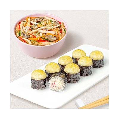 Заказать Бизнес-ланч Смарт M, Суши WOK - Полоцк