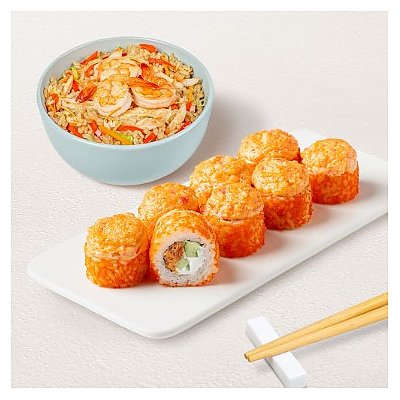 Заказать Бизнес-ланч Азиатский M, Суши WOK - Полоцк