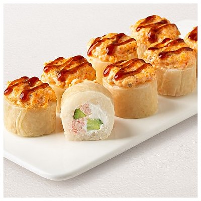 Заказать Спринг-ролл с угрем и лососем, Суши WOK - Новополоцк