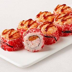 Ролл Эби краб с лососем, Суши WOK - Полоцк