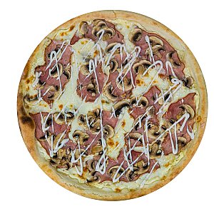 Пицца с ветчиной и грибами (420г), Пан Пицца - Лида