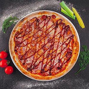 Пицца Опята барбекю (400г), Пан Пицца - Лида