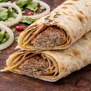Кебаб в лаваше с говядиной, Кафе Закуток