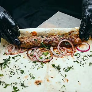 Кебаб в лаваше c курицей, Кафе Закуток