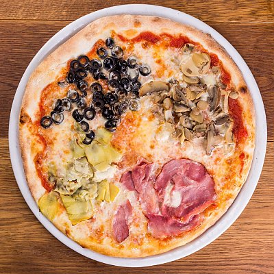 Заказать Пицца Четыре поры года, Caffe Italia Pizzeria