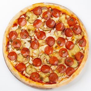 Пицца Жгучая с пеперони и халапеньо, IPIZZA