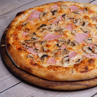 Заказать Пицца Ветчина грибы 22см, Пицца Суши - Жлобин