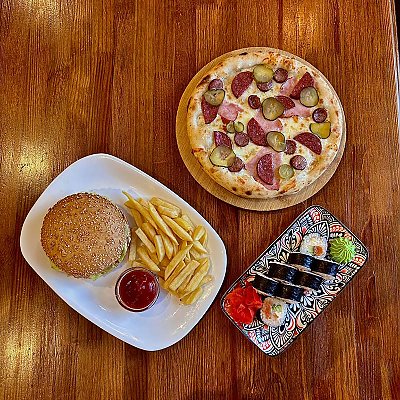 Заказать Комбо №3, Пицца Суши - Жлобин