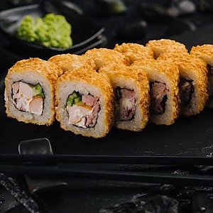 Темпура с тунцом и беконом, Пицца Суши - Жлобин