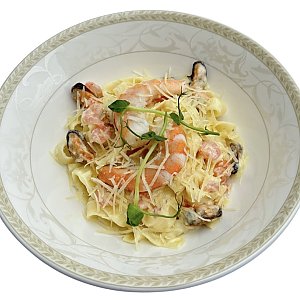 Паста с морепродуктами, Замковый