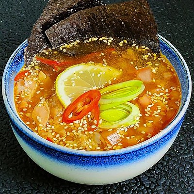 Заказать Рисовый суп с жареной форелью, Soho Cafe