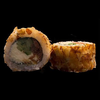 Заказать Ролл Бонито с жареной форелью, Soho Cafe