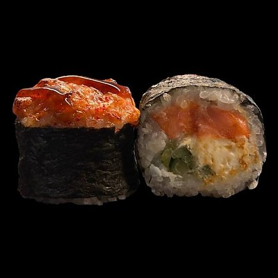 Заказать Запеченный ролл с форелью с/с и огурцом, Soho Cafe