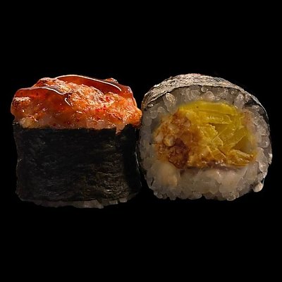 Заказать Запеченный ролл с тунцом и такуаном, Soho Cafe