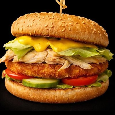 Заказать Бургер Сырный Чикен, Soho Cafe