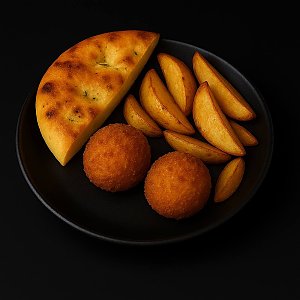 Крокеты с картофельными дольками, РЕСТАР