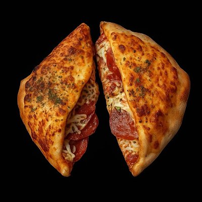 Заказать Съедобная тарелка супер мясная кальцоне, РЕСТАР