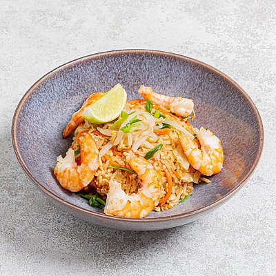 Заказать Тайский рис с креветками, ART FOOD