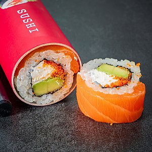 Ролл Филадельфия тобико-пуш, ART FOOD